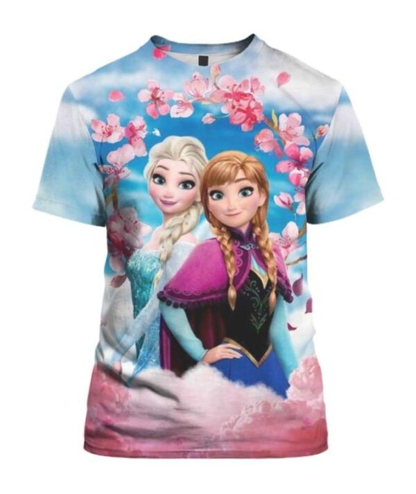Frozen Princess - All Over Apparel - T-Shirt / S - www.secrettees.com