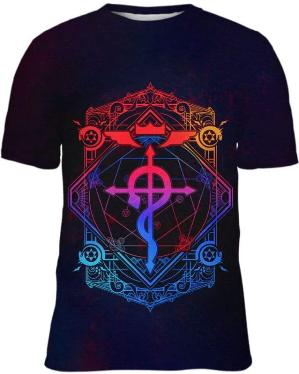 Fullmetal Alchemist - All Over Apparel - Kid Tee / S - www.secrettees.com
