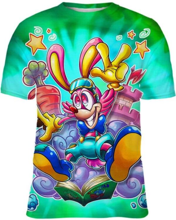 Funny Bunny - All Over Apparel - Kid Tee / S - www.secrettees.com