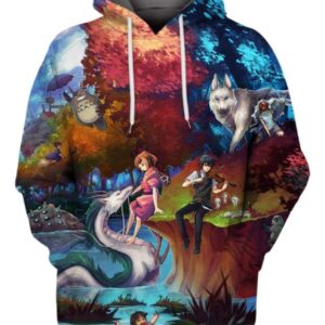 G-team Colorful - All Over Apparel - Hoodie / S - www.secrettees.com