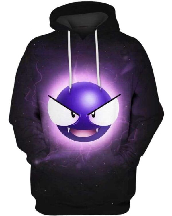 Gastly - All Over Apparel - Hoodie / S - www.secrettees.com