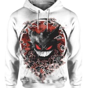 Gengar Akatsuki - All Over Apparel - Hoodie / S - www.secrettees.com