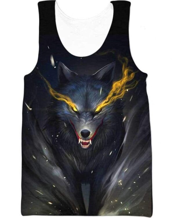 Ghost Wolf - All Over Apparel - Tank Top / S - www.secrettees.com