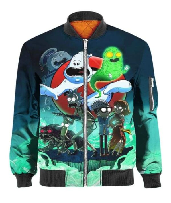 Ghostbusters - All Over Apparel - Bomber / S - www.secrettees.com