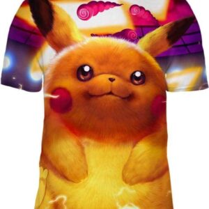 Gigantamax Pikachu - All Over Apparel - T-Shirt / S - www.secrettees.com