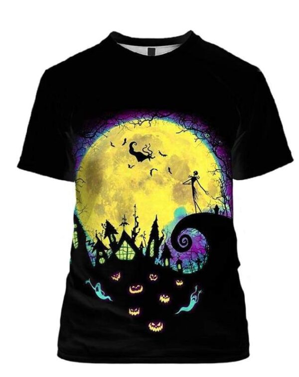 Glows In The Dark Hoodie T-shirt - All Over Apparel - T-Shirt / S - www.secrettees.com