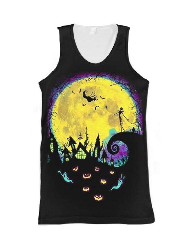 Glows In The Dark Hoodie T-shirt - All Over Apparel - Tank Top / S - www.secrettees.com