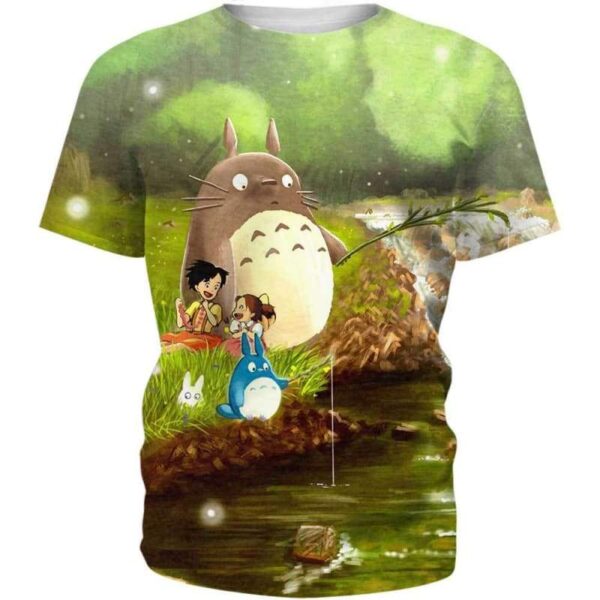 Go Fishing - All Over Apparel - T-Shirt / S - www.secrettees.com