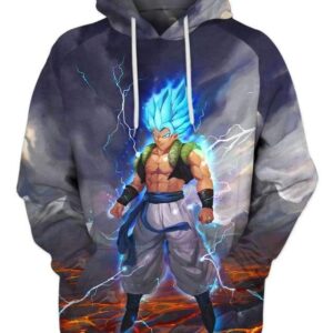 Gogeta Super - All Over Apparel - Hoodie / S - www.secrettees.com