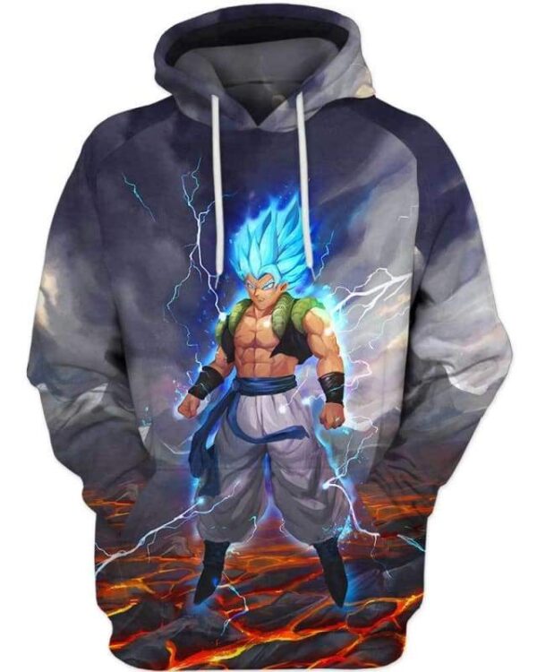 Gogeta Super - All Over Apparel - Hoodie / S - www.secrettees.com