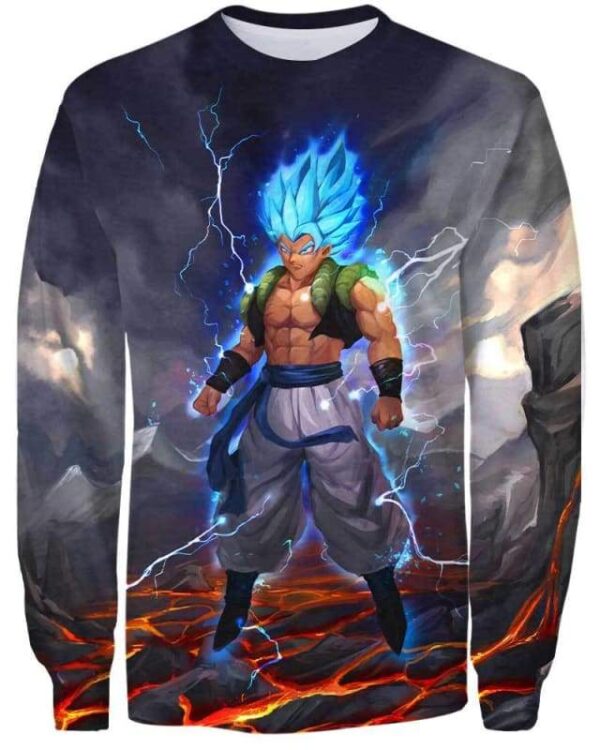 Gogeta Super - All Over Apparel - Sweatshirt / S - www.secrettees.com