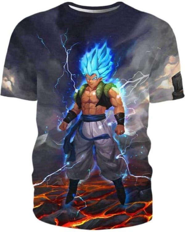 Gogeta Super - All Over Apparel - T-Shirt / S - www.secrettees.com