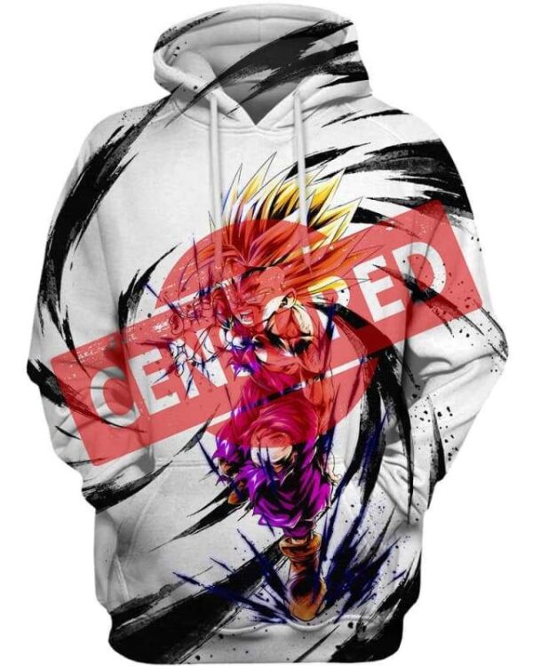 Gohan’s Power - All Over Apparel - Hoodie / S - www.secrettees.com