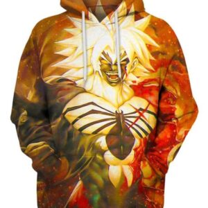 Goku And Venom - All Over Apparel - Hoodie / S - www.secrettees.com