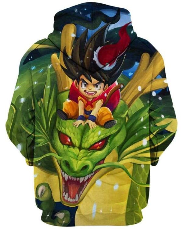 Goku Christmas - All Over Apparel - www.secrettees.com