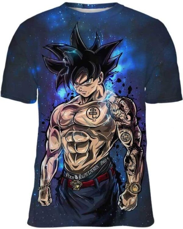 Goku Planet - All Over Apparel - Kid Tee / S - www.secrettees.com