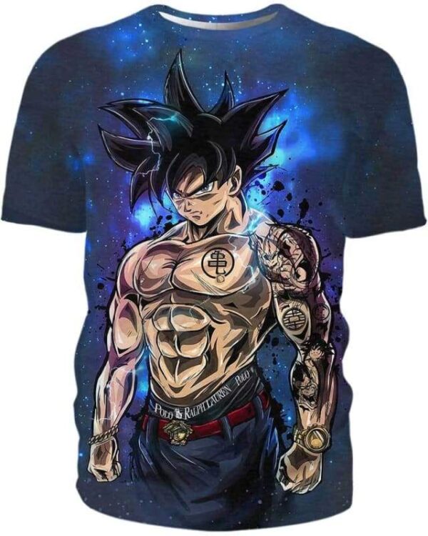 Goku Planet - All Over Apparel - T-Shirt / S - www.secrettees.com