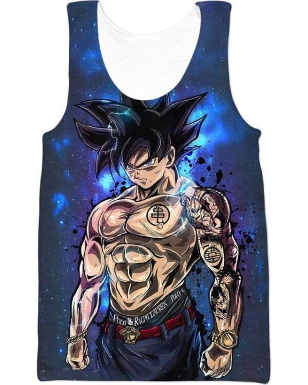 Goku Planet - All Over Apparel - Tank Top / S - www.secrettees.com