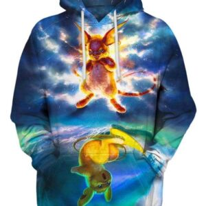 Good And Evil - All Over Apparel - Hoodie / S - www.secrettees.com