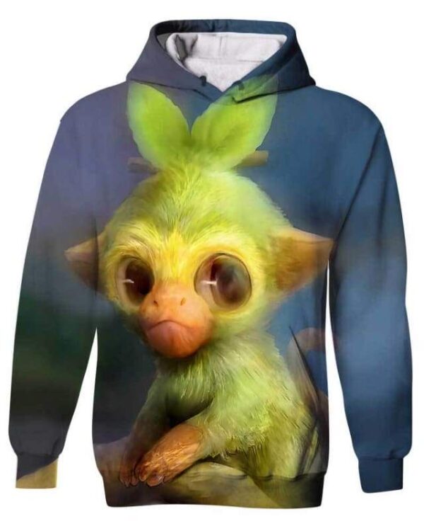 Grass Monkey - All Over Apparel - Kid Hoodie / S - www.secrettees.com