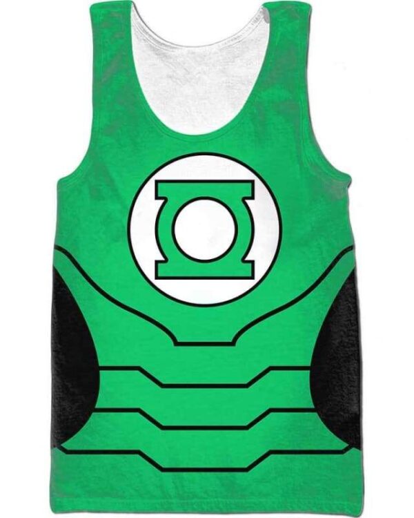 Green Lantern - All Over Apparel - Tank Top / S - www.secrettees.com