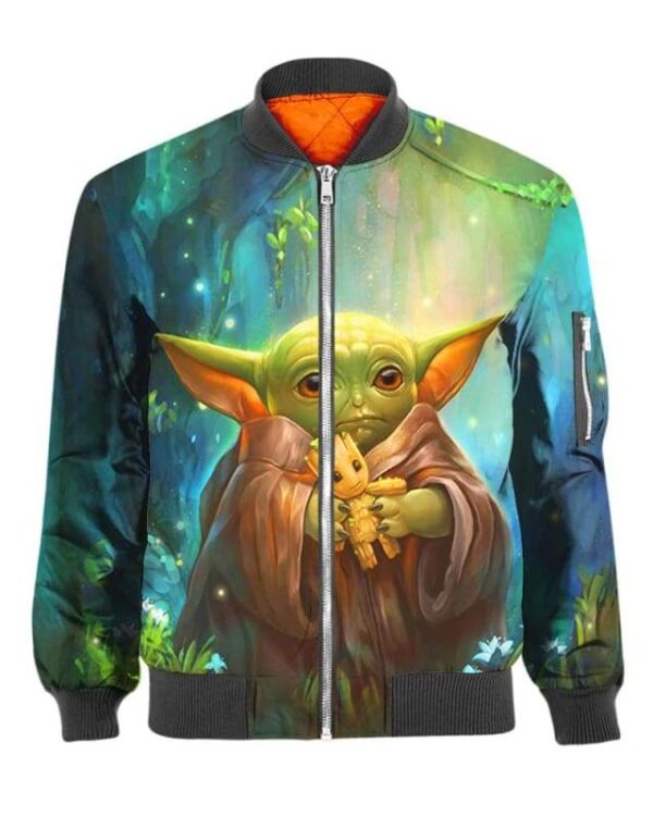 Groot In Guardians of the Galaxy - All Over Apparel - Bomber / S - www.secrettees.com
