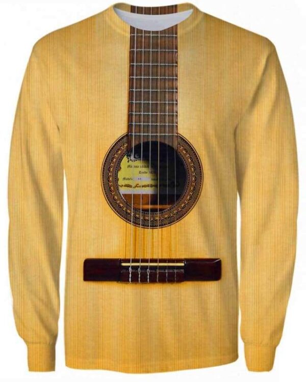 Guitar - All Over Apparel - Sweatshirt / S - www.secrettees.com