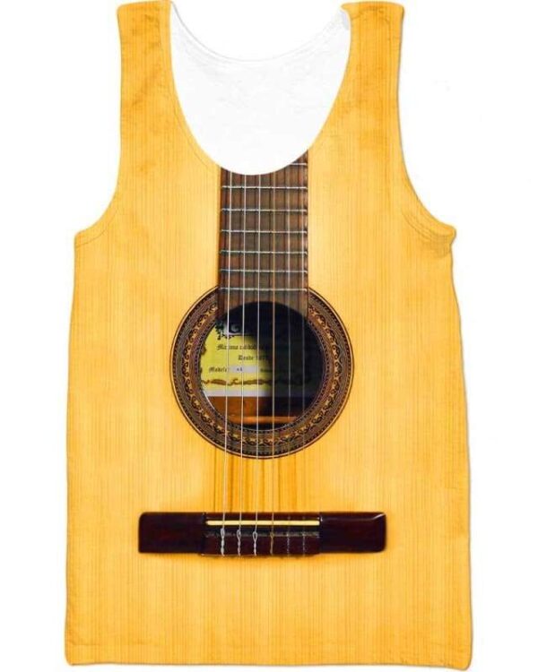 Guitar - All Over Apparel - Tank Top / S - www.secrettees.com