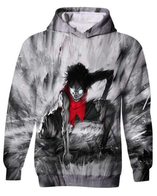 Haki Hegemony - All Over Apparel - Kid Hoodie / S - www.secrettees.com