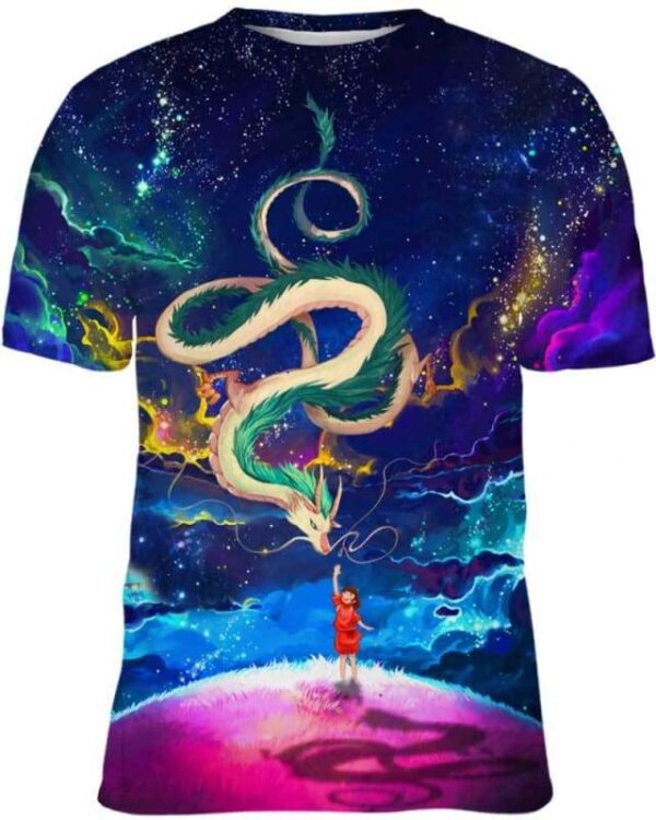 Haku_Colorfull Night - All Over Apparel - Kid Tee / S - www.secrettees.com