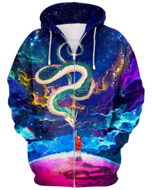 Haku_Colorfull Night - All Over Apparel - Zip Hoodie / S - www.secrettees.com