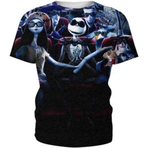 Halloween Horror Jack Nightmare - All Over Apparel - T-Shirt / S - www.secrettees.com