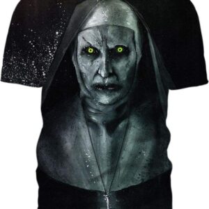 Halloween Horror Valak Demon V2 - All Over Apparel - T-Shirt / S - www.secrettees.com