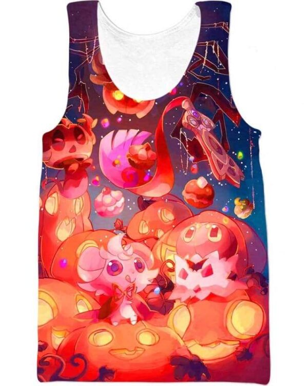 Happy Halloween - All Over Apparel - Tank Top / S - www.secrettees.com