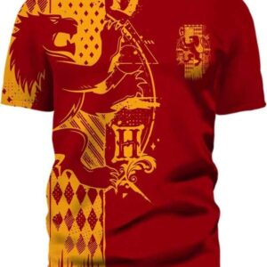 Harry Potter Gryffindor - All Over Apparel - T-Shirt / S - www.secrettees.com