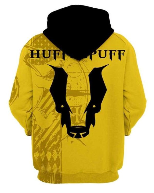 Harry Potter Hufflepuff - All Over Apparel - www.secrettees.com
