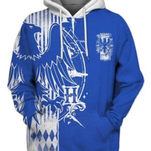 Harry Potter Ravenclaw - All Over Apparel - Hoodie / S - www.secrettees.com