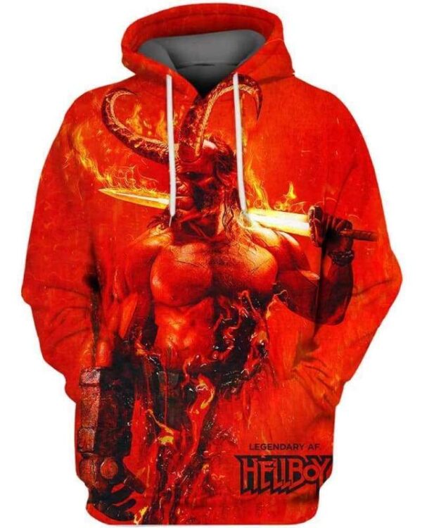 Hellboy - All Over Apparel - www.secrettees.com