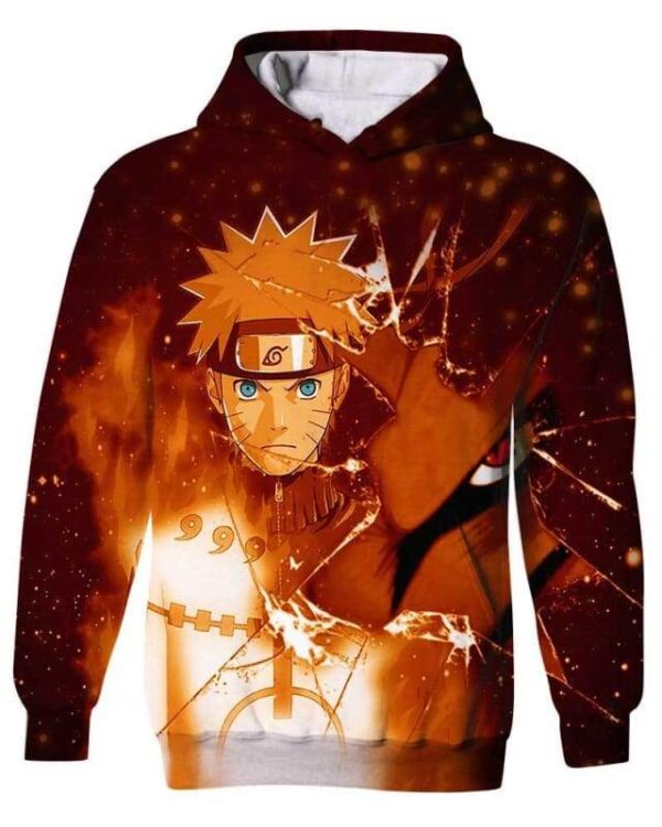 Hero Of The Hidden Leaf - All Over Apparel - Kid Hoodie / S - www.secrettees.com