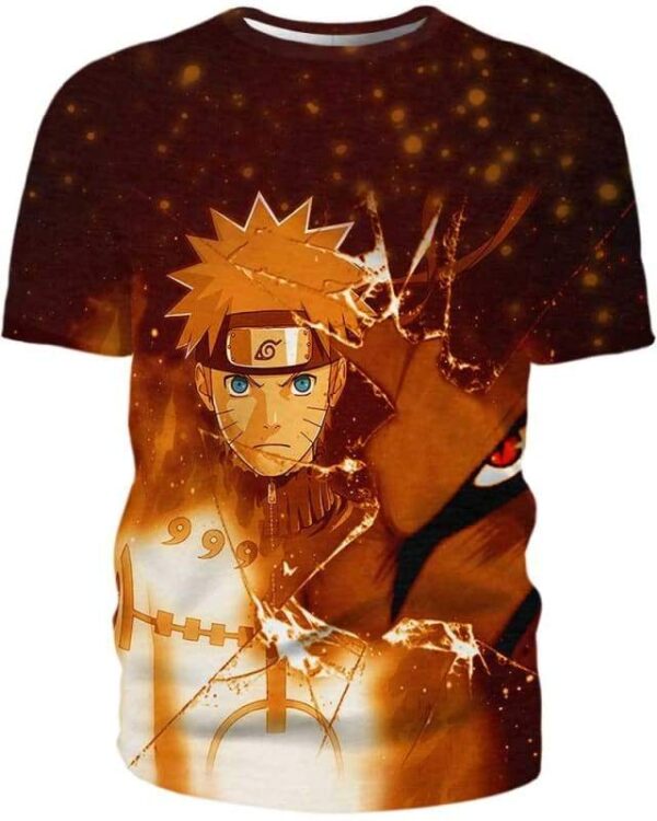 Hero Of The Hidden Leaf - All Over Apparel - T-Shirt / S - www.secrettees.com