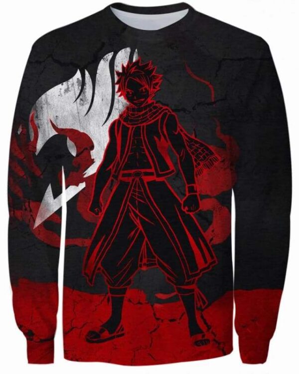 Heroic Dragneel - All Over Apparel - Sweatshirt / S - www.secrettees.com