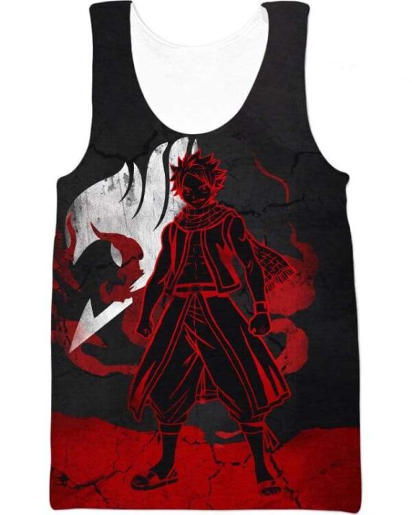 Heroic Dragneel - All Over Apparel - Tank Top / S - www.secrettees.com