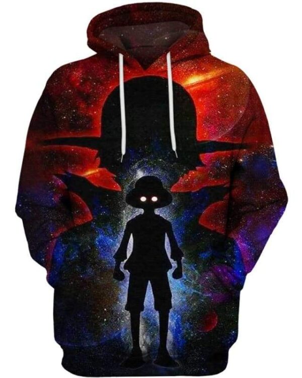 Heroic Silhouette - All Over Apparel - Hoodie / S - www.secrettees.com