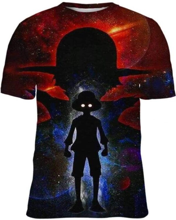 Heroic Silhouette - All Over Apparel - T-Shirt / S - www.secrettees.com