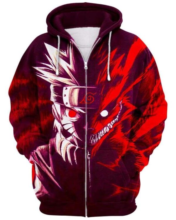 Hidden Beast - All Over Apparel - Zip Hoodie / S - www.secrettees.com