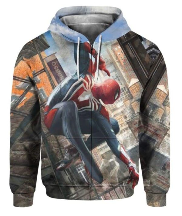 Homecoming - All Over Apparel - Zip Hoodie / S - www.secrettees.com