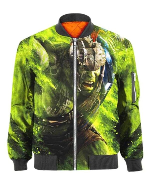 Hulk Ragnarok - All Over Apparel - Bomber / S - www.secrettees.com