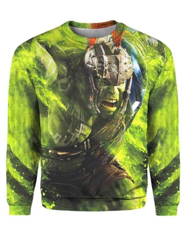 Hulk Ragnarok - All Over Apparel - Sweatshirt / S - www.secrettees.com