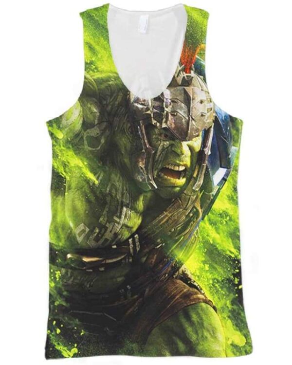 Hulk Ragnarok - All Over Apparel - Tank Top / S - www.secrettees.com