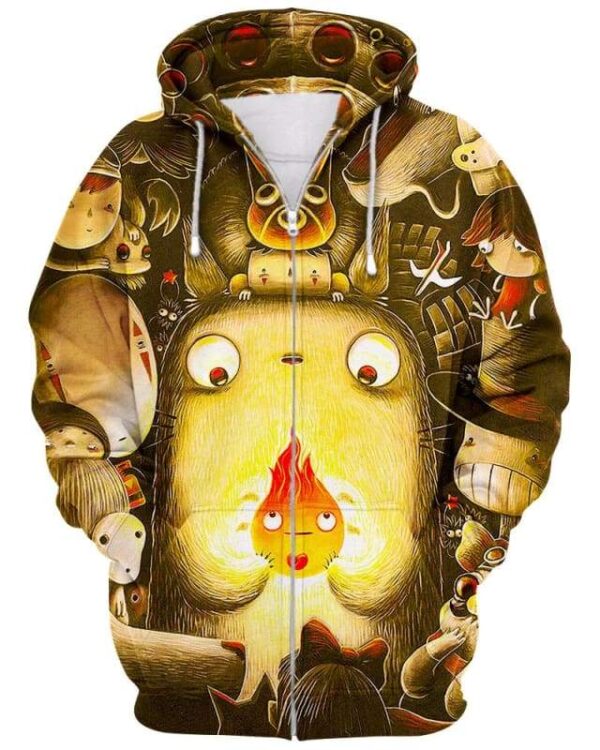 I Like Your Spark - All Over Apparel - Zip Hoodie / S - www.secrettees.com